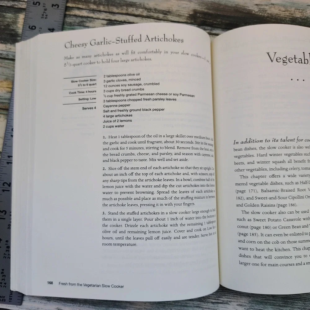 Fresh from the Vegetarian Slow Cooker Cookbook Robin Robertson 200 Recipes PB